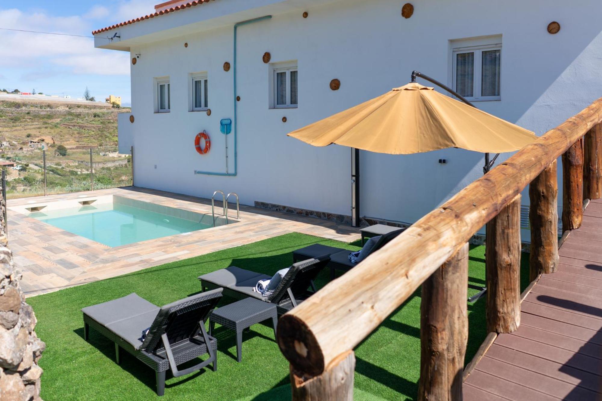 Dejablue. Villa Rural Junto Al Mar Y La Montana Santa Maria de Guia de Gran Canaria 外观 照片